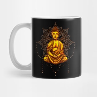 Buddha Statue Meditation Mantra Mug